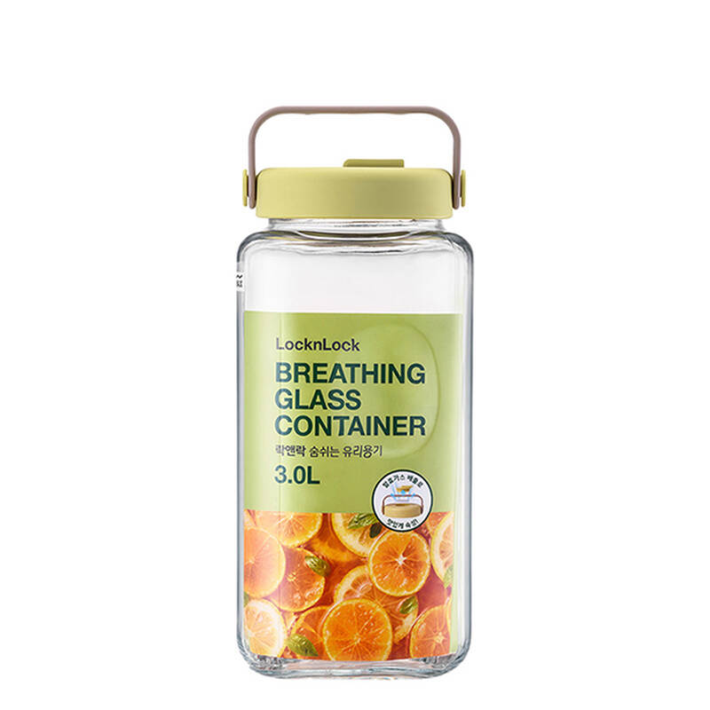 Hủ thủy tinh Breathing Canister 3L, dùng lên men thực phẩm - LocknLock - LNG554 image number null